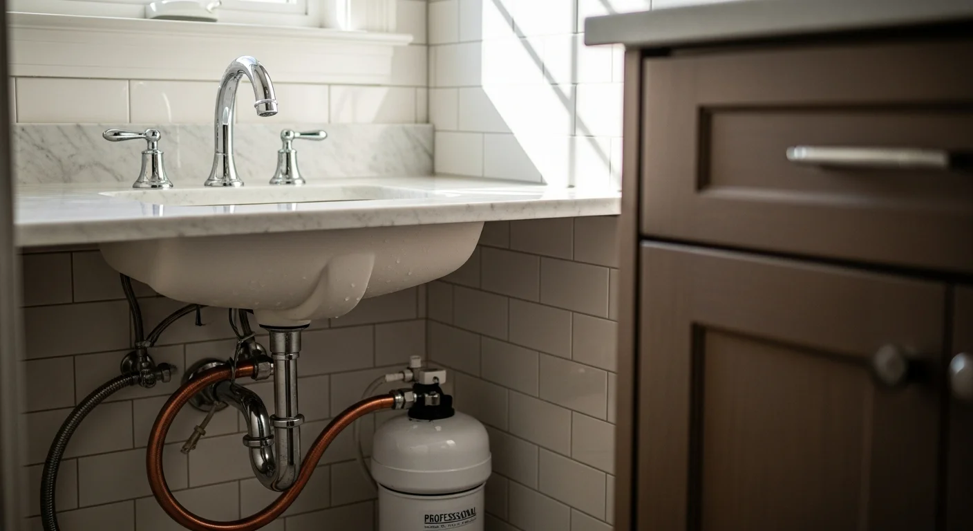 Bathroom remodeling with new plumbing fixtures and installations in Mendham, NJ